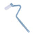 Brosse nettoyage incurvee bleu