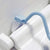 Brosse nettoyage incurvee rose recoins difficile