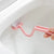 Brosse nettoyage incurvee toilettes