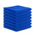 Chiffon de nettoyage en microfibre bleu