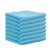 Chiffon de nettoyage en microfibre bleu ciel
