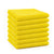 Chiffon de nettoyage en microfibre jaune