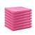 Chiffon de nettoyage en microfibre rose
