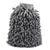 Gant eponge microfibre gris