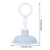 Petite ventouse pour lavabo bleu