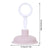 Petite ventouse pour lavabo rose
