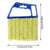 brosse store bleu