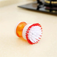 brosse vaisselle orange