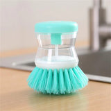 brosse vaisselle bleu