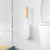 brosse wc blanc et bois