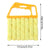 brosse store venitiens jaune
