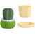 Brosse à vaisselle Cactus