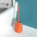 Brosse wc orange silicone design