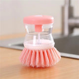 brosse vaisselle rose