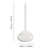 balai wc nuage blanc