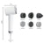 brosse nettoyage rotative 6 embouts