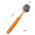 brosse en silicone nettoyage orange 26cm