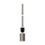 brosse wc acier inoxydable et silicone