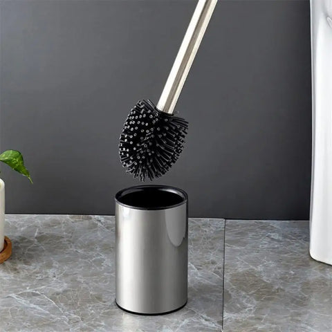 brosse wc inox