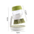 dimensions Brosse pour vaisselle avec réservoir et support