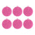 lot eponge silicone ronde rose