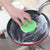 eponge silicone ronde nettoyage