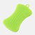 éponge en silicone vert