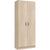 placard range balai et aspirateur beige