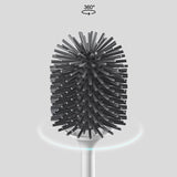 Brosse WC Silicone Blanche