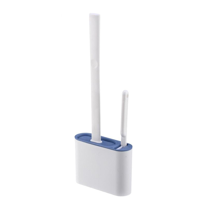 Double brosse wc blanche