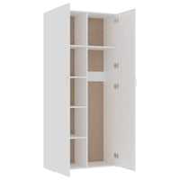 Armoire de rangement Blanc - L80 x H180