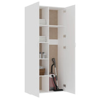 Armoire de rangement Blanc - L80 x H180