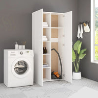 Armoire de rangement Blanc - L80 x H180