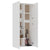 Armoire de rangement Blanc - L80 x H180