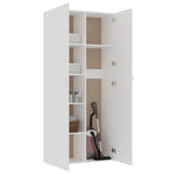 Armoire de rangement Blanc - L80 x H180